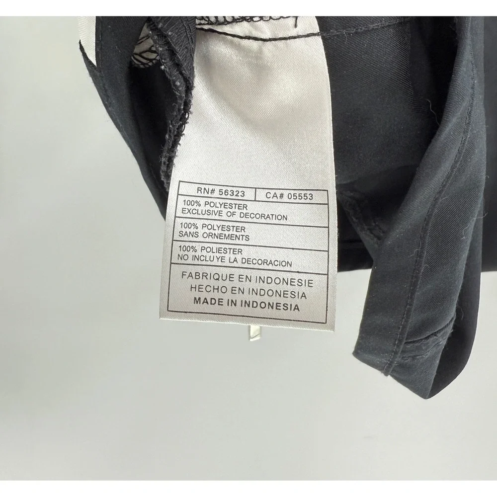 Nike Kids Girls M 8-10 Black White Athletic‎ Track Jacket Full Zip